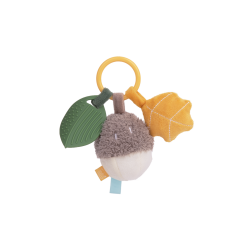 Rattle with Teether Acorn 12cm