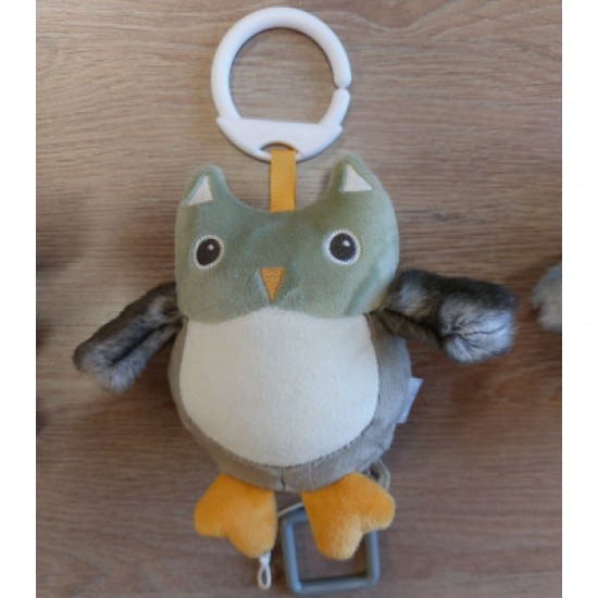 Baby Musical Owl - Green - 97618
