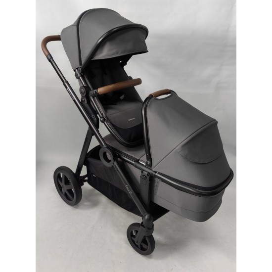 Go2 δίδυμο καρότσι + πορτ μπεμπε