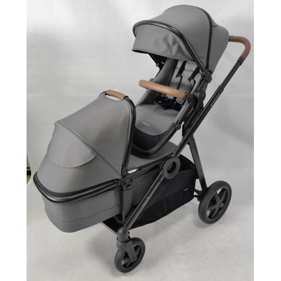 Go2 δίδυμο καρότσι + πορτ μπεμπε