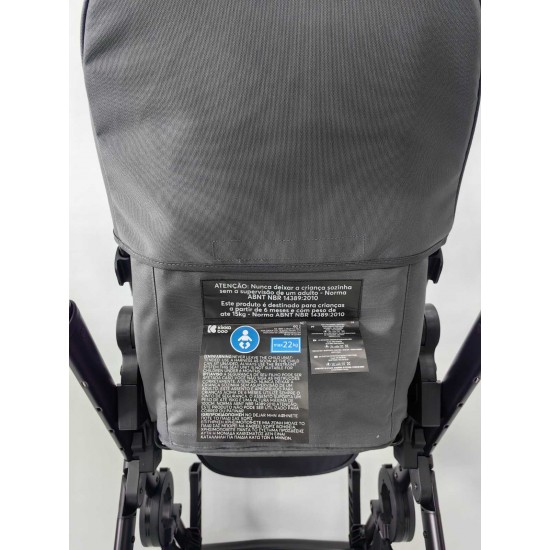 Go2 δίδυμο καρότσι + πορτ μπεμπε