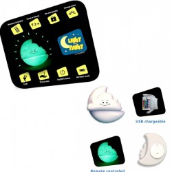 Φωτάκι LED νυκτός Cloud επαναφορτιζόμενο