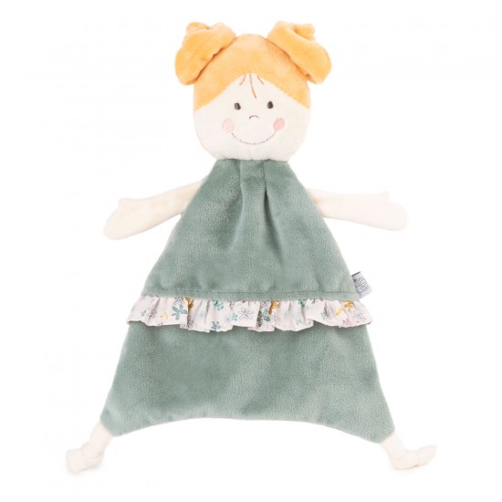 Baby soft toy doll Hanna - Grey-98082