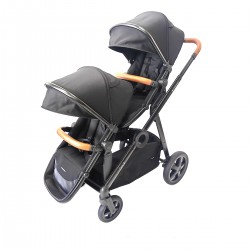 Go2 δίδυμο καρότσι + πορτ μπεμπε